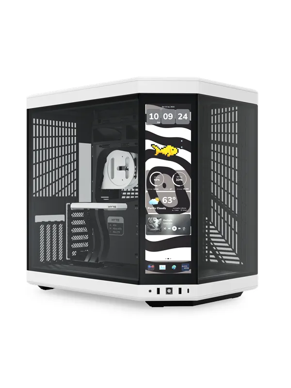 HYTE Y70 Touch Infinite - Panda - Kabinett - Miditower - Hvit