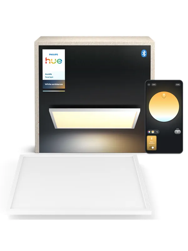 Philips Hue Aurelle panel square XL white