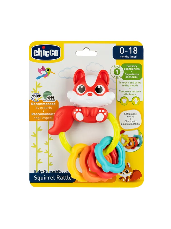 Chicco -Squirrel Rattle