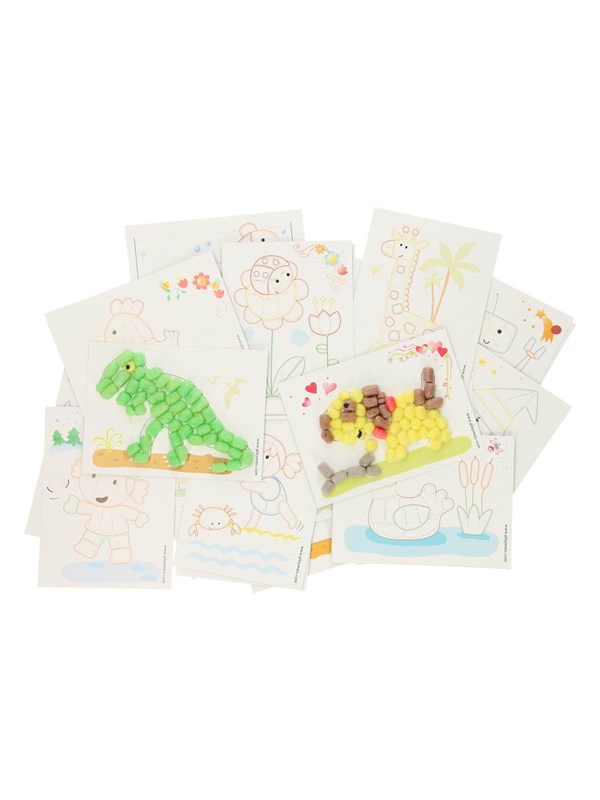 PlayMais Decorating Cards 24st.