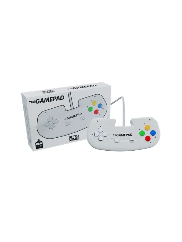 Retro Games THEGAMEPAD - White - Wired Controller