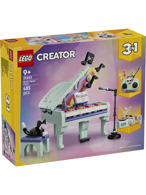 LEGO Creator 31392 Dekorativt flygel med katt