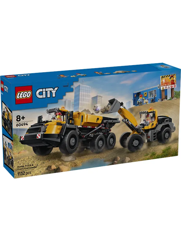 LEGO City 60494 Dumper og frontlaster