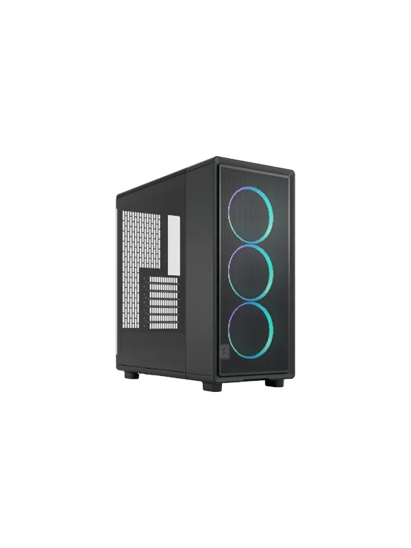 Fractal Design Epoch Black TG RGB - Kabinett - Miditower - Svart