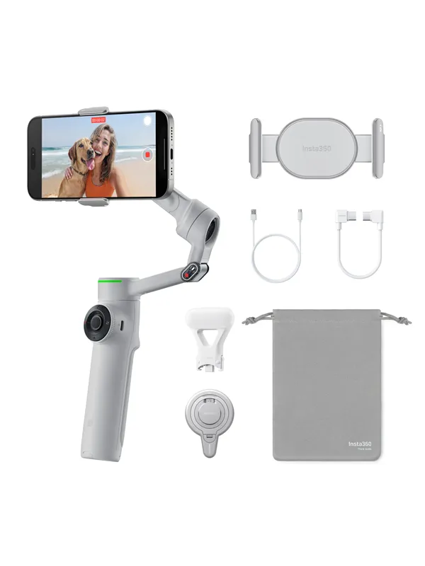 Insta360 Flow 2 Pro Creator-sett - Steingrå