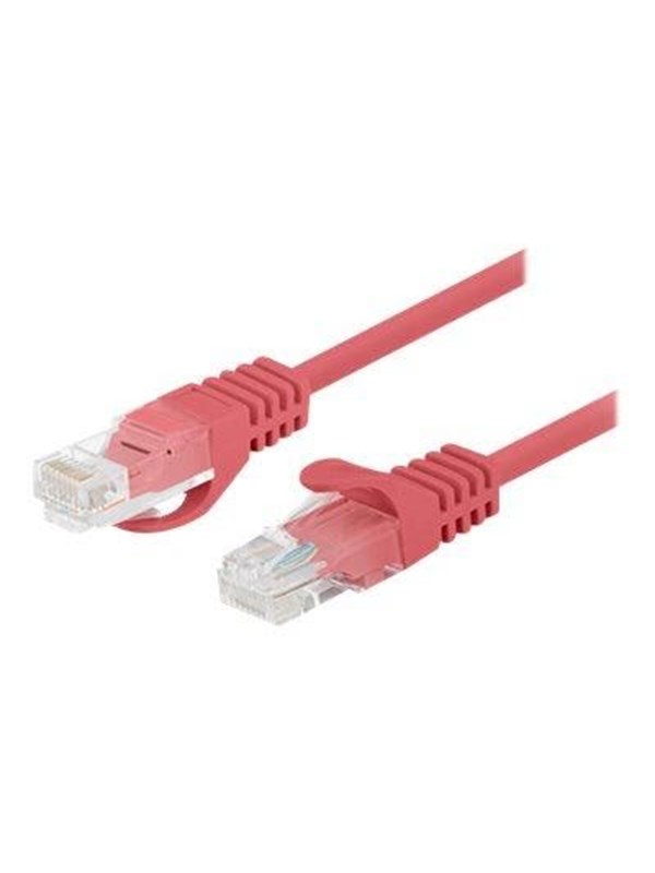Lanberg patch cable - 3 m - red RAL 3017 - Rød - 3m