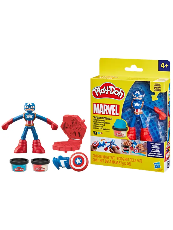 Play-Doh Marvel Captain America Stamping Shield