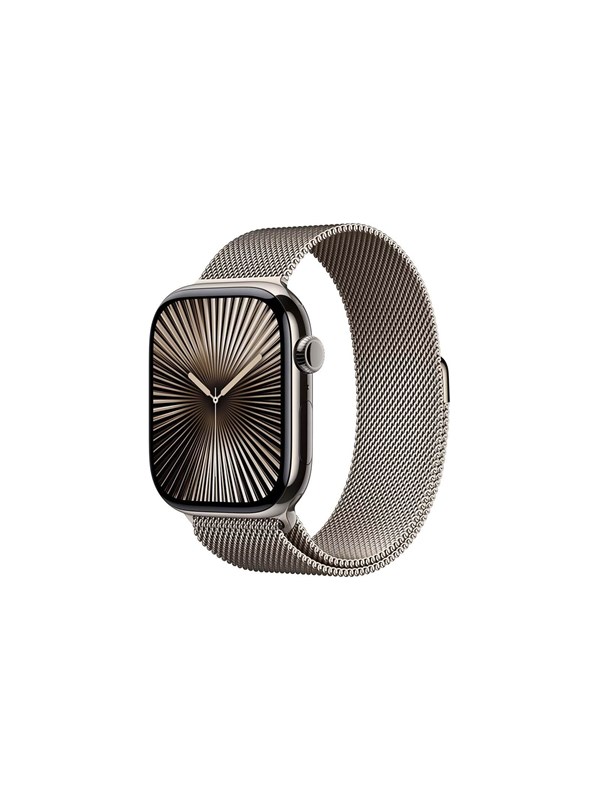 Apple Watch Series 10 GPS + Cellular 46mm - Titanium Case with Milanese Loop - M/L