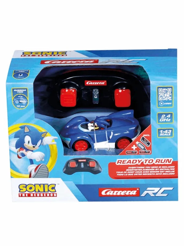 Carrera Team Sonic Racing Mini RC - Sonic 1:43