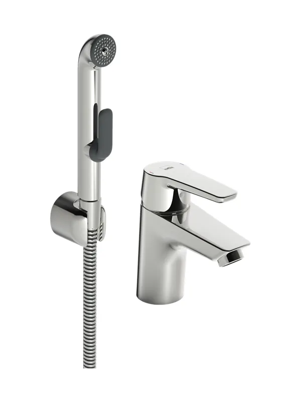 Oras saga 3912f washbasin faucet with bidetta hand shower ho