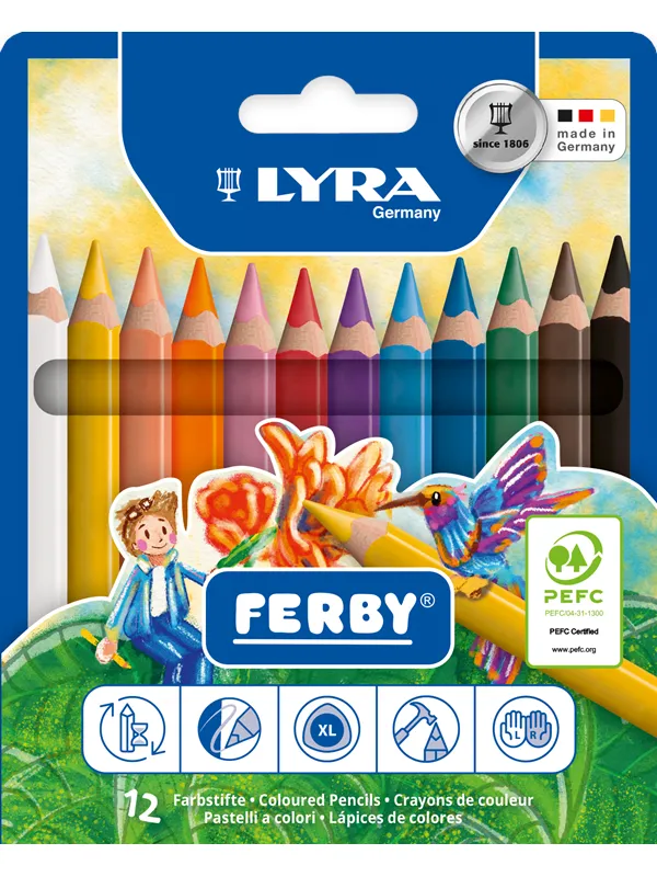 Lyra Ferby Lacquered 12 pcs BL