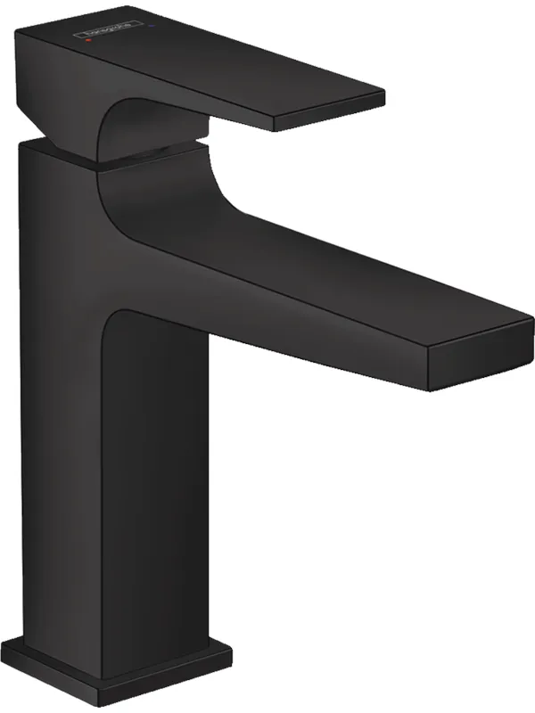 Hansgrohe metropol single lever basin mixer 110 with lever h