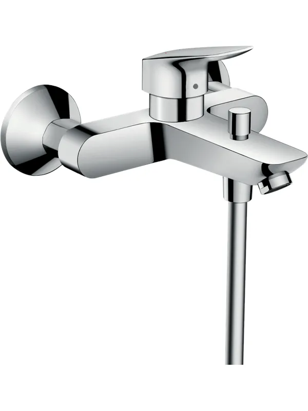 Hansgrohe logis single lever bath mixer for exposed installa