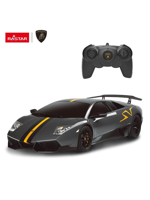 RASTAR R/C 1:24 MURCIELAGO LP670-4 SUPERVELOCE CHINA LIMITED EDITION GREY