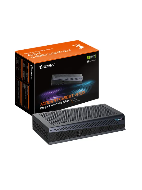GIGABYTE GeForce RTX 5060 Ti AORUS AI BOX - 16GB GDDR7 RAM - Grafikkort