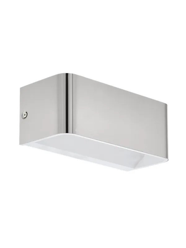 EGLO SANIA 5 wall lamp 200 mm 3000K brushed steel