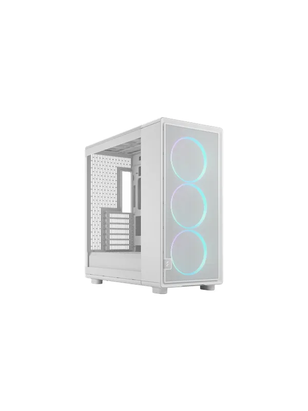 Fractal Design Epoch XL White TG RGB - Kabinett - Tower - Transparent