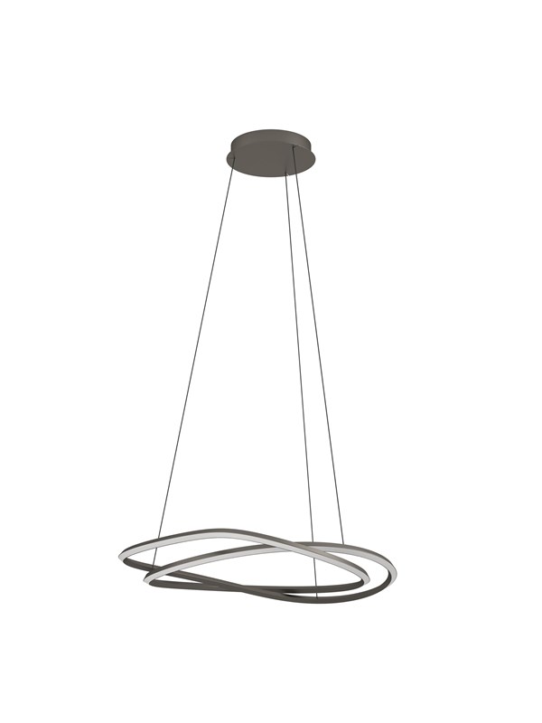 EGLO Stars of Light GUNTIN pendant, dark grey