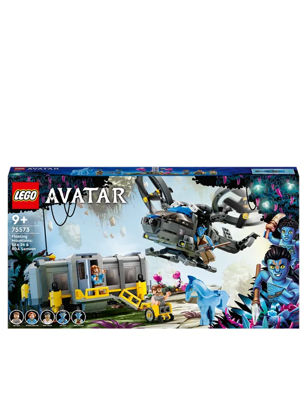 LEGO Avatar 75573 De svevende fjellene: anlegg 26 og RDA Samson