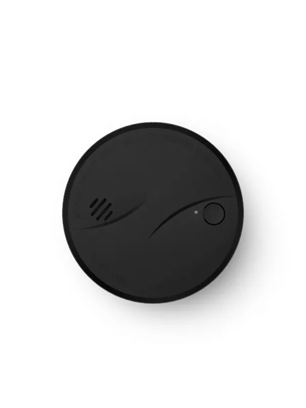 Housegard Optical smoke alarm, 10Y, Black