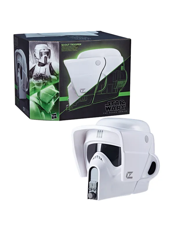 Star Wars The Black Series Scout Trooper Premium Electronic Roleplay Helmet