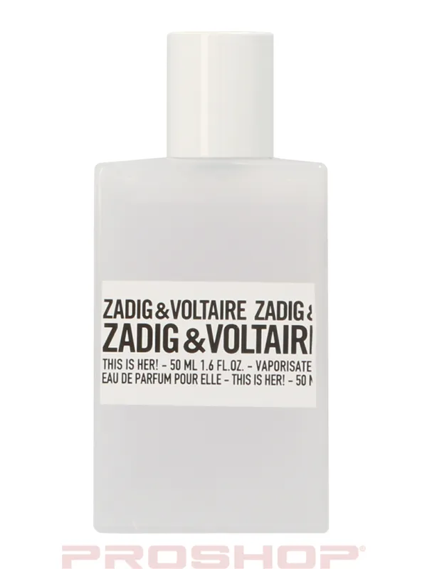 ZADIG & VOLTAIRE This Is Her! EDP - 50 ml