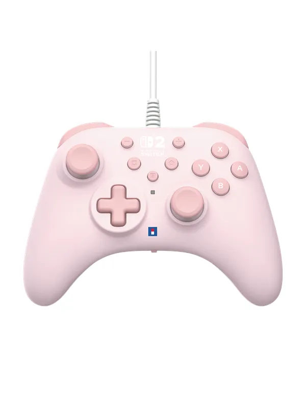 HORI PAD Turbo - Cozy Pink - Wired Controller - Nintendo Switch 2