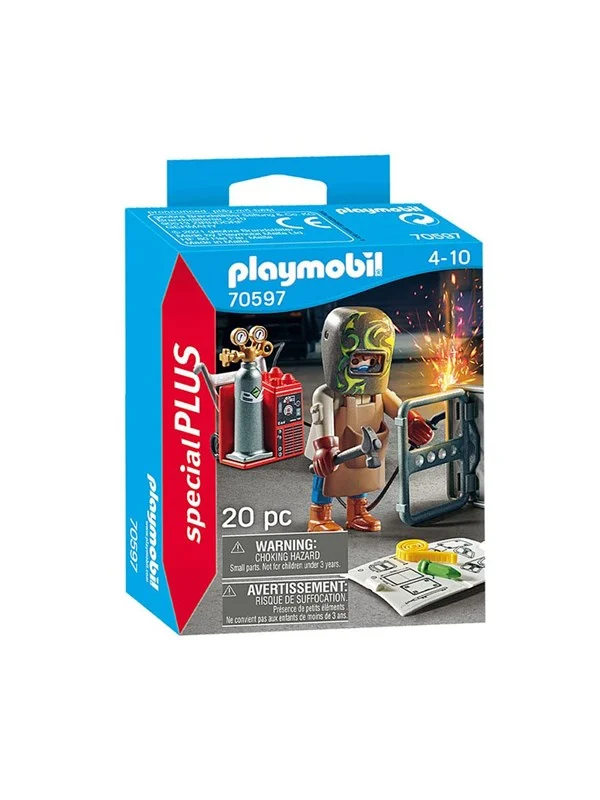 Playmobil Specials Welder with Equipment - 70597