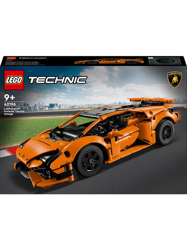 LEGO Technic 42196 Oransje Lamborghini Huracán Tecnica
