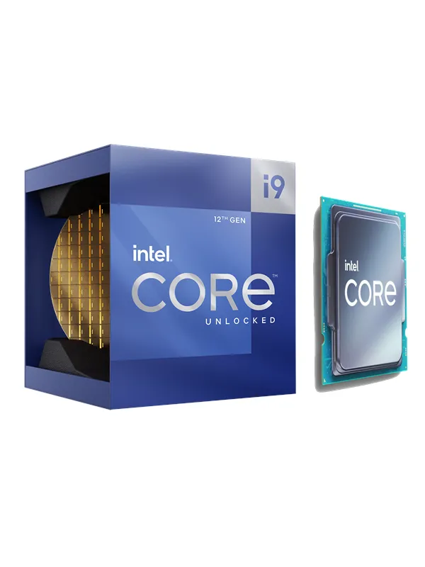 Intel Core i9-12900K Alder Lake Prosessor/CPU - 16 kjerner - 3.2 GHz - Intel LGA1700 - Intel Boxed (uten kjøler)