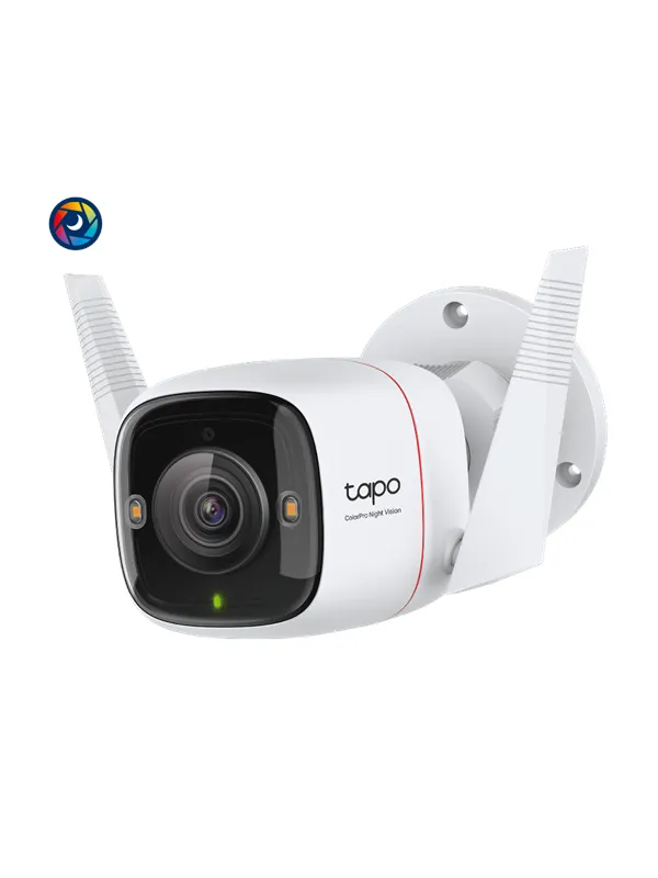 TP-Link Tapo C325WB ColorPro Outdoor Security Wi-Fi Camera