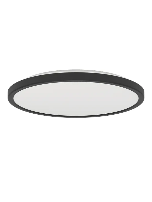 EGLO ROVITO-Z TAK Ø300 RGB/CCT 14.4W 1800LM M/FJERNKONTROLL B. IP44 SVART