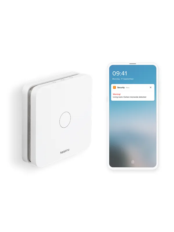 Netatmo Smart Karbonmonoksidvarsler