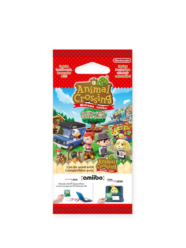 Nintendo amiibo Card: Animal Crossing New Leaf: Welcome amiibo! - Tilbehør til spillkonsoll