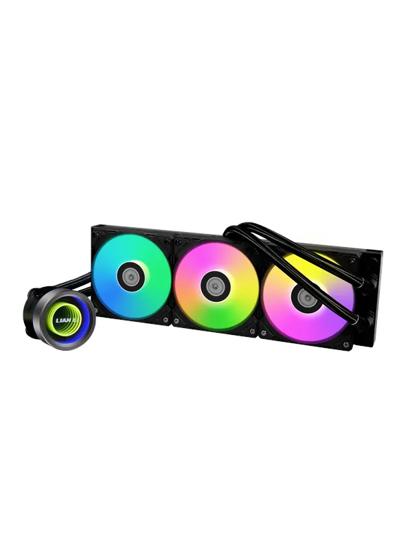 Lian Li Galahad II Trinity 360mm Black - ARGB - CPU Vannkjøling - Max 36 dBA