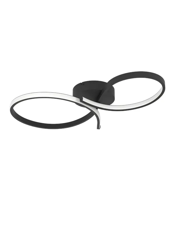 EGLO SERPINS ceiling lamp black
