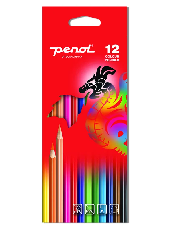 Penol Colour pencils x12