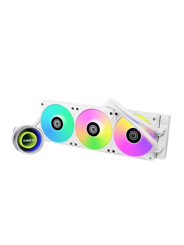 Lian Li Galahad II Trinity 360mm White - ARGB - CPU Vannkjøling - Max 36 dBA