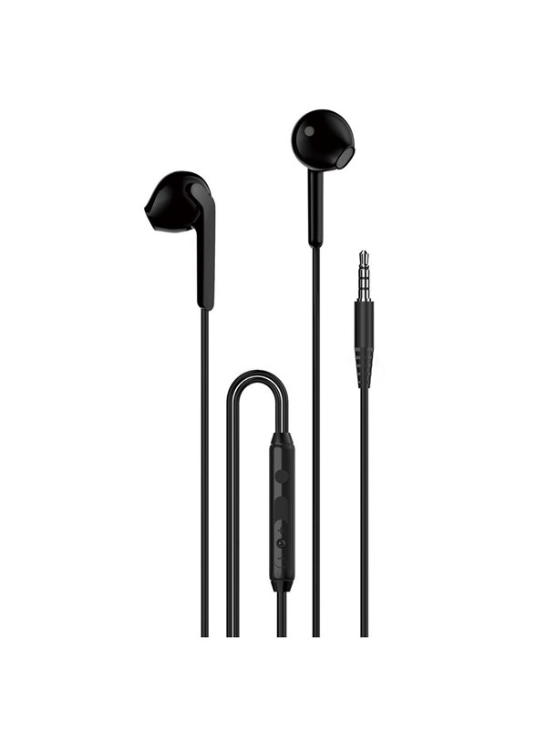 Dudao X3 In-Ear Headphones Wired Mini Jack 3.5mm - Black