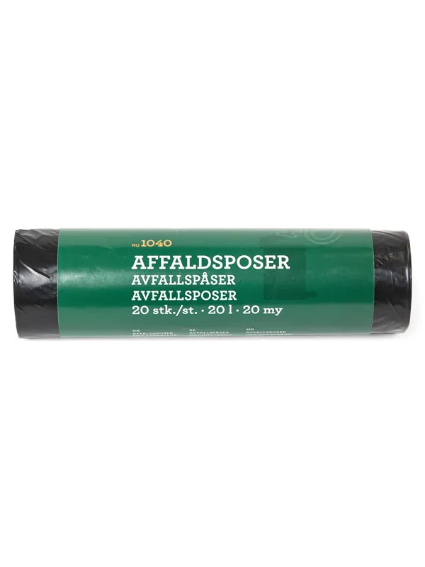 G.Funder Garbage bags with drawstring 20 liters - standard quality