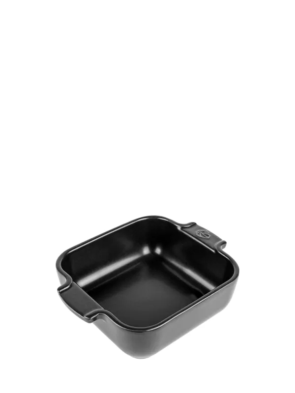 Peugeot Appolia Square oven dish 18 cm satin black