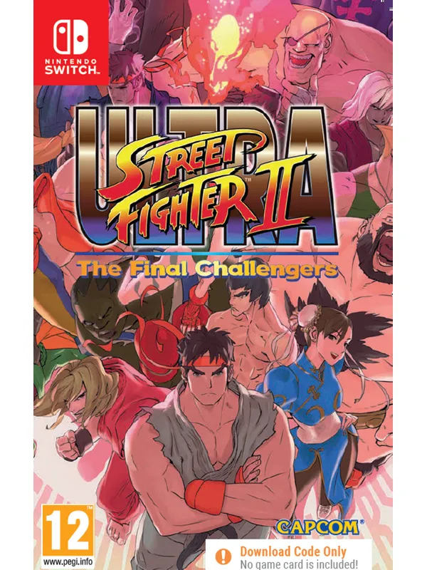 Ultra Street Fighter II: The Final Challengers (Code in a Box) - Nintendo Switch - Kamp