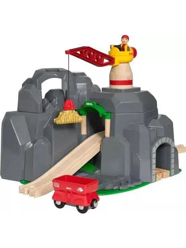 Brio Crane and Mountain Tunnel