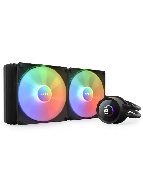 NZXT Kraken 280 Black RGB - CPU Vannkjøling - Max 32 dBA