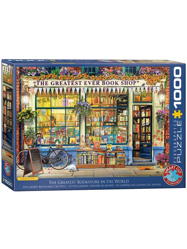 Eurographic World's Greatest Bookstore Smart Cut(1000)