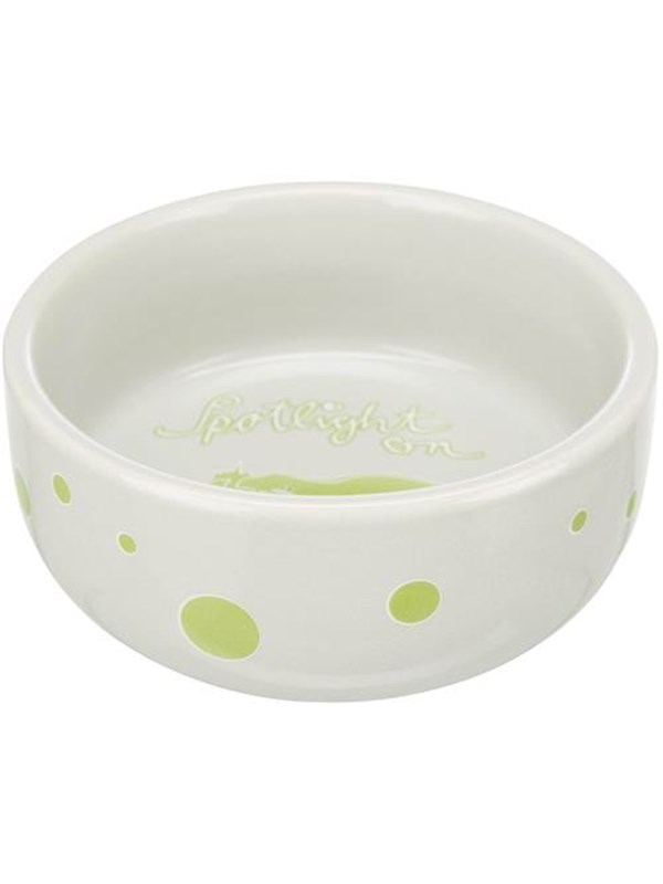 Trixie Ceramic Bowl guinea pig 250 ml/ø 11 cm assorted colours