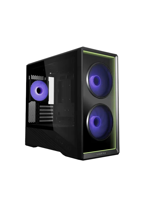 Lian Li Vector V150 Black - Kabinett - Miditower - Svart