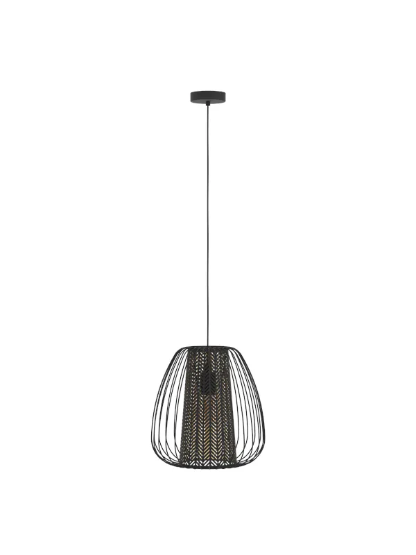 EGLO CURASAO pendant black/gold
