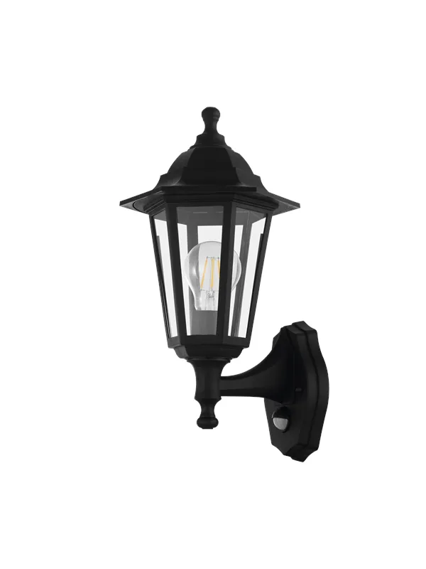 EGLO DUANERA outdoor wall lamp black