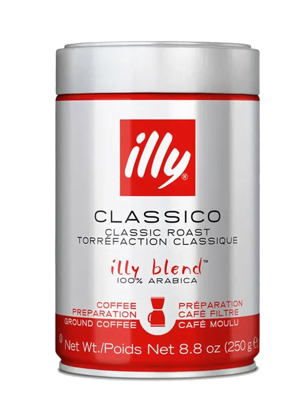 illy Classic Roast ground coffee for filter 250 g